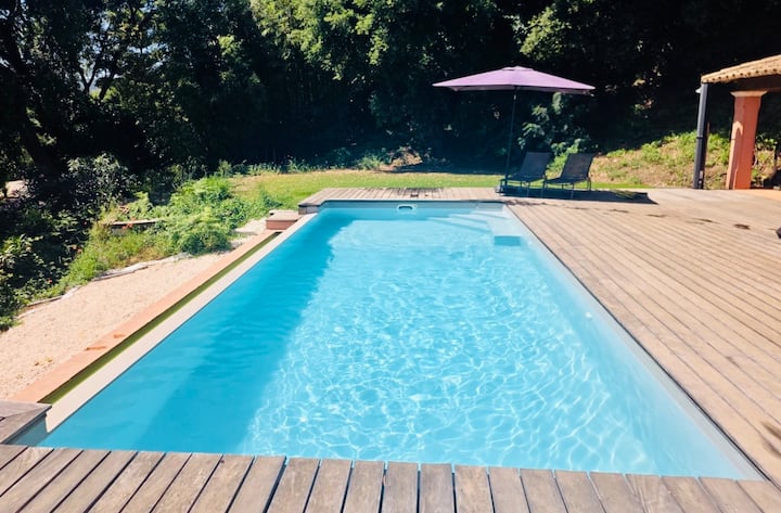 La Bâtisse | Piscine | Clim | Billard | Rayol - Hyères