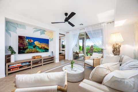 Top Airbnb: Mauna Lani Private Beach | 1st flr 3bd | Lux Villa in Waikoloa Beach Resort