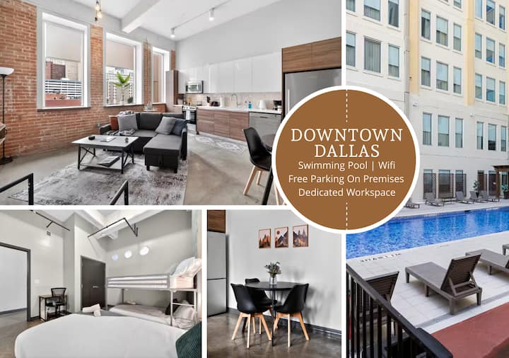 Renovated Downtown Retreat| Pool + In-unit Laundry - Dallas, TX