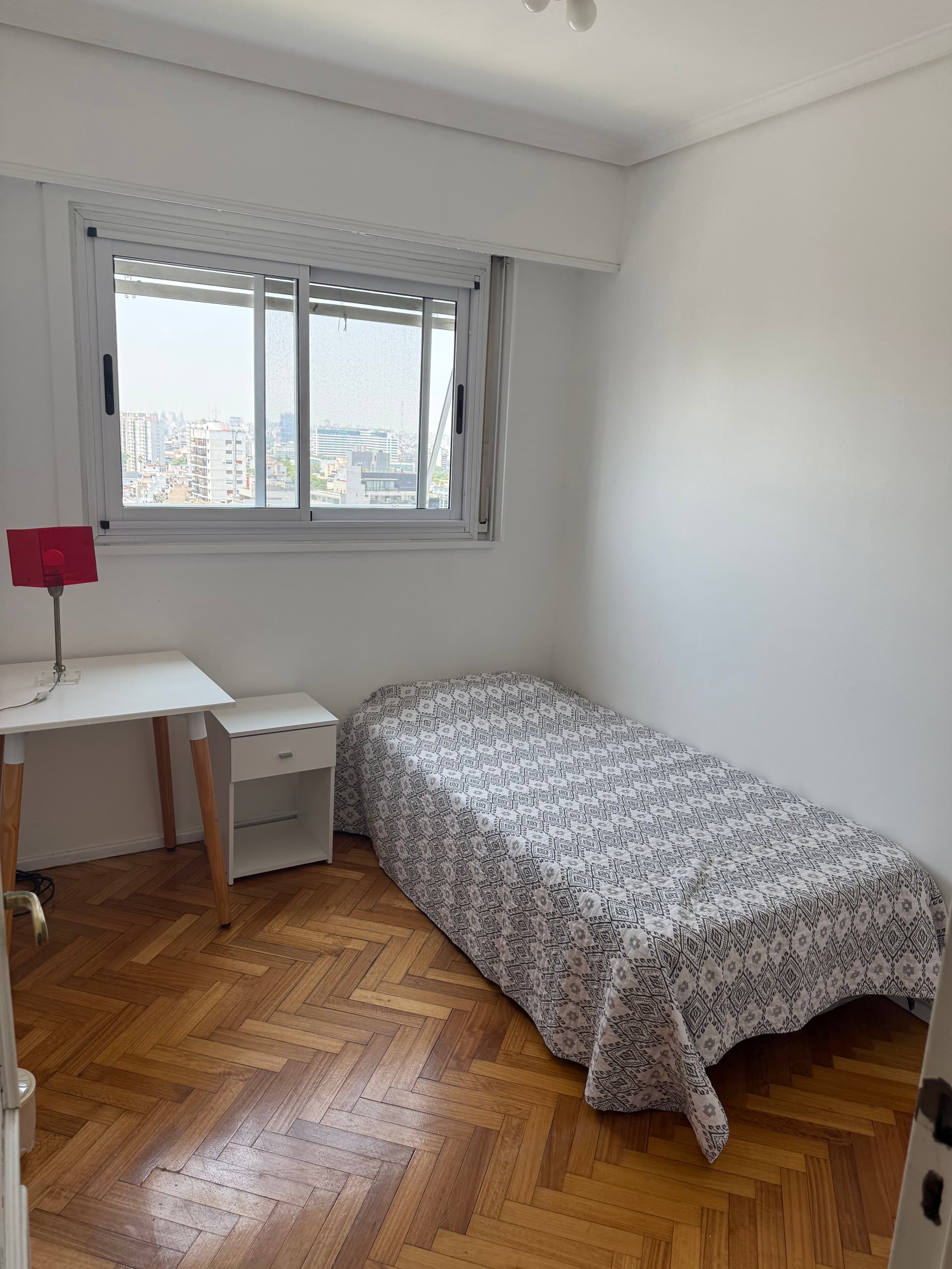 Квартира с 1 спальней в Colegiales, 17-й этаж, с балконом