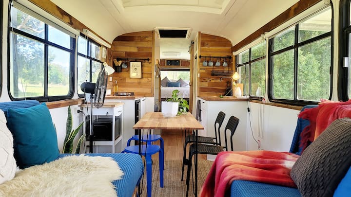 Molly The Bus At Happy Goat Farm - Coopernook