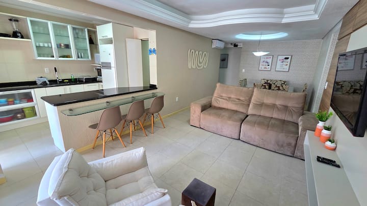 Pé Na Areia 4 Quartos, Vista Mar Em Meia Praia - Itapema