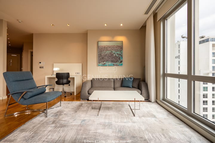 Sirius | Opulent Designed 2br Apt | 2bath+gym+pool - Istanbul