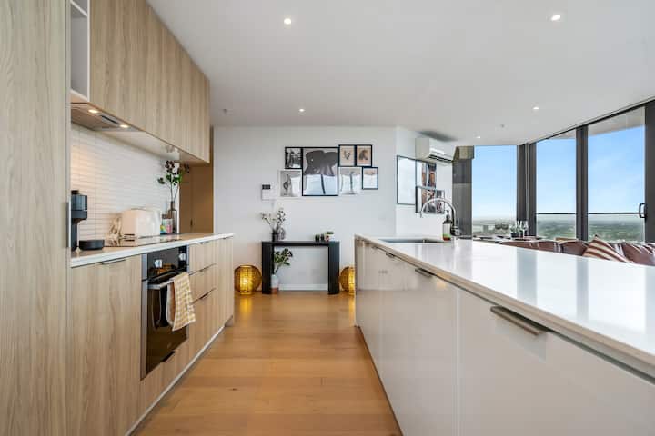 Urban Cowboy Loft W High Floor Views Near St Kilda - St Kilda