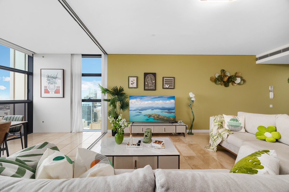 Top performing Airbnb: The Skyline - 3B2B Syd City+Darling Harbour View in Sydney