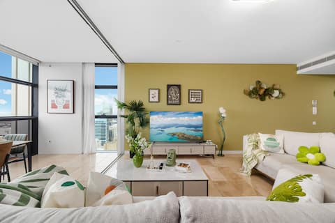 Top performing Airbnb: The Skyline - 3B2B Syd City+Darling Harbour View in Sydney