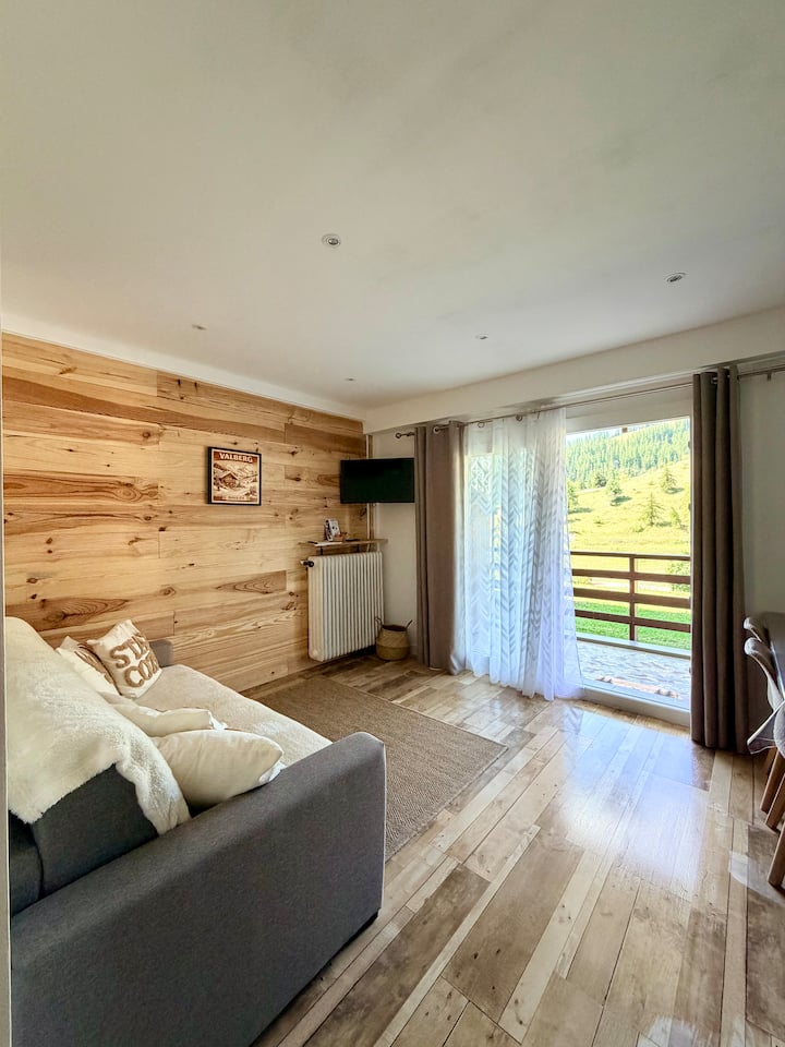 Vue Sur Les Pistes Appartement Cosy 4 Pers - Valberg