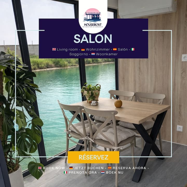 Logement Sur L'eau En Camargue - Saint-Gilles, France