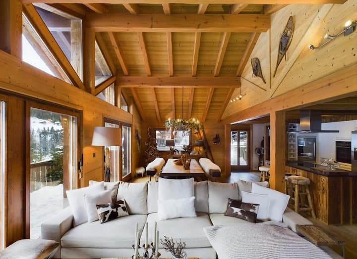 The Nest • 4‑bedroom Chalet Near Morgins Gondola - Monthey