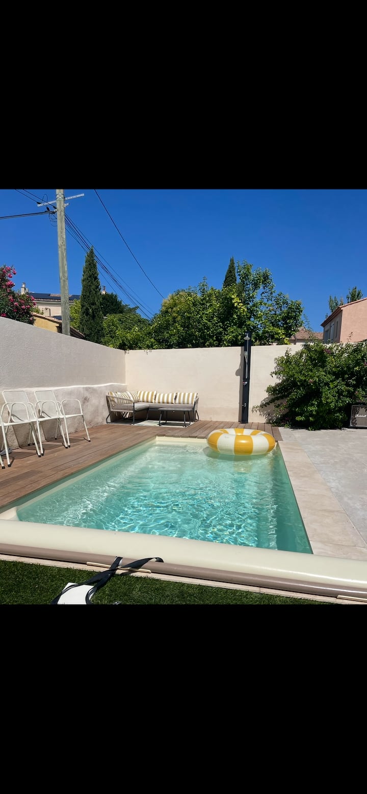 Villa Paisible Avec Piscine & Salle De Sport - Marseille