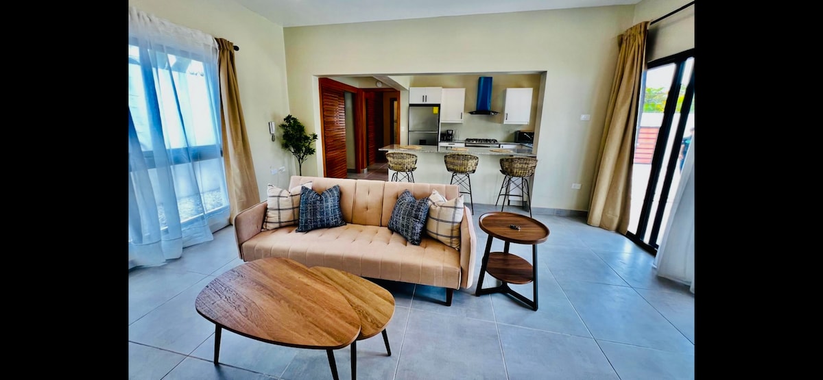 Sleek & New 1BR Apartment Near Playa Punta Popy 1B