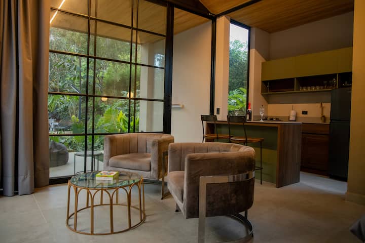Selvva Suites | Luxury Cabin In A Forest + Jacuzzi - La Ceja