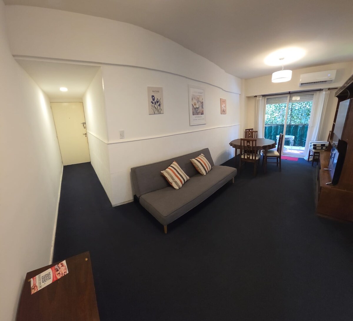 Departamento de 3 ambientes con balcón en Palermo