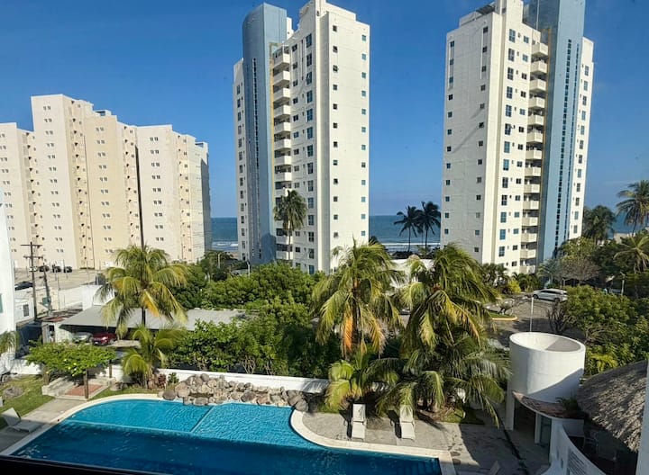Depa En Boca Del Río Con Vista Al Mar Y Alberca - Heroica Veracruz