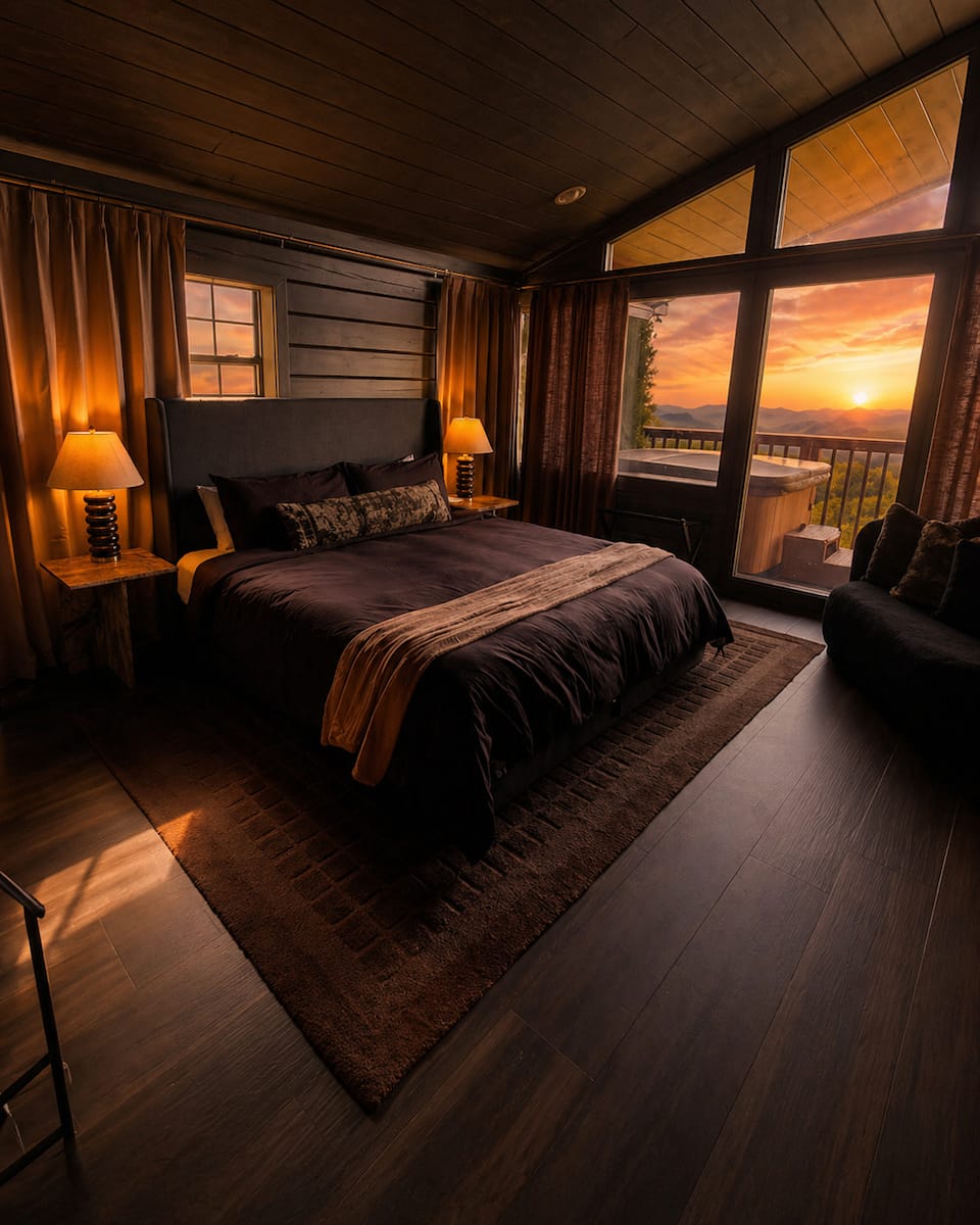 A romantic treehouse in the Smokies, Sevierville, Tennessee, United States, photo 8 of 10
