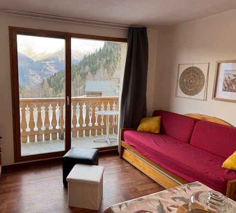 Annonce Airbnb populaire: Cozy apartment – 6 people Valfréjus à Modane
