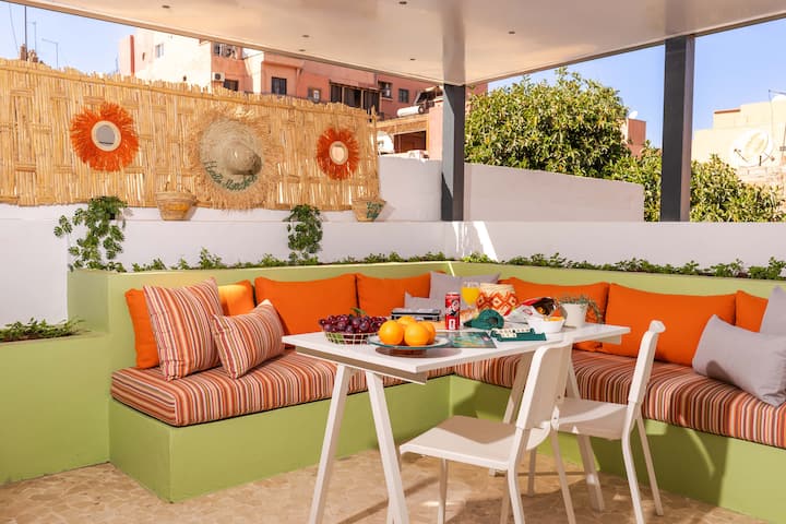 Gueliz Center | King Bed | Bag Drop | Walkable - Marrakech