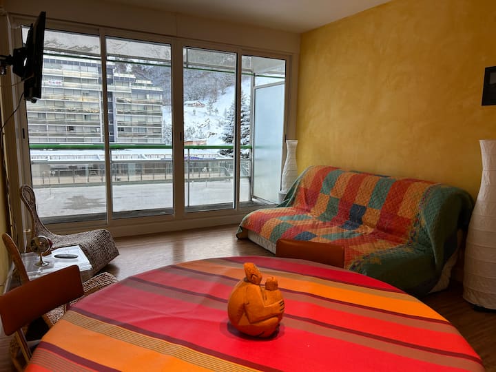 Studio 6 Personnes à 10 Mètres Des Pistes - Arrens-Marsous