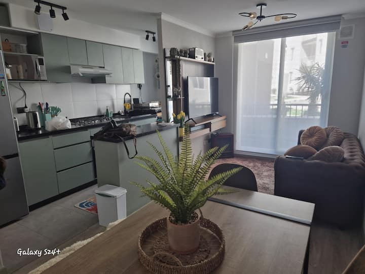 Cómodo Departamento En Denavisur Talcahuano - Talcahuano