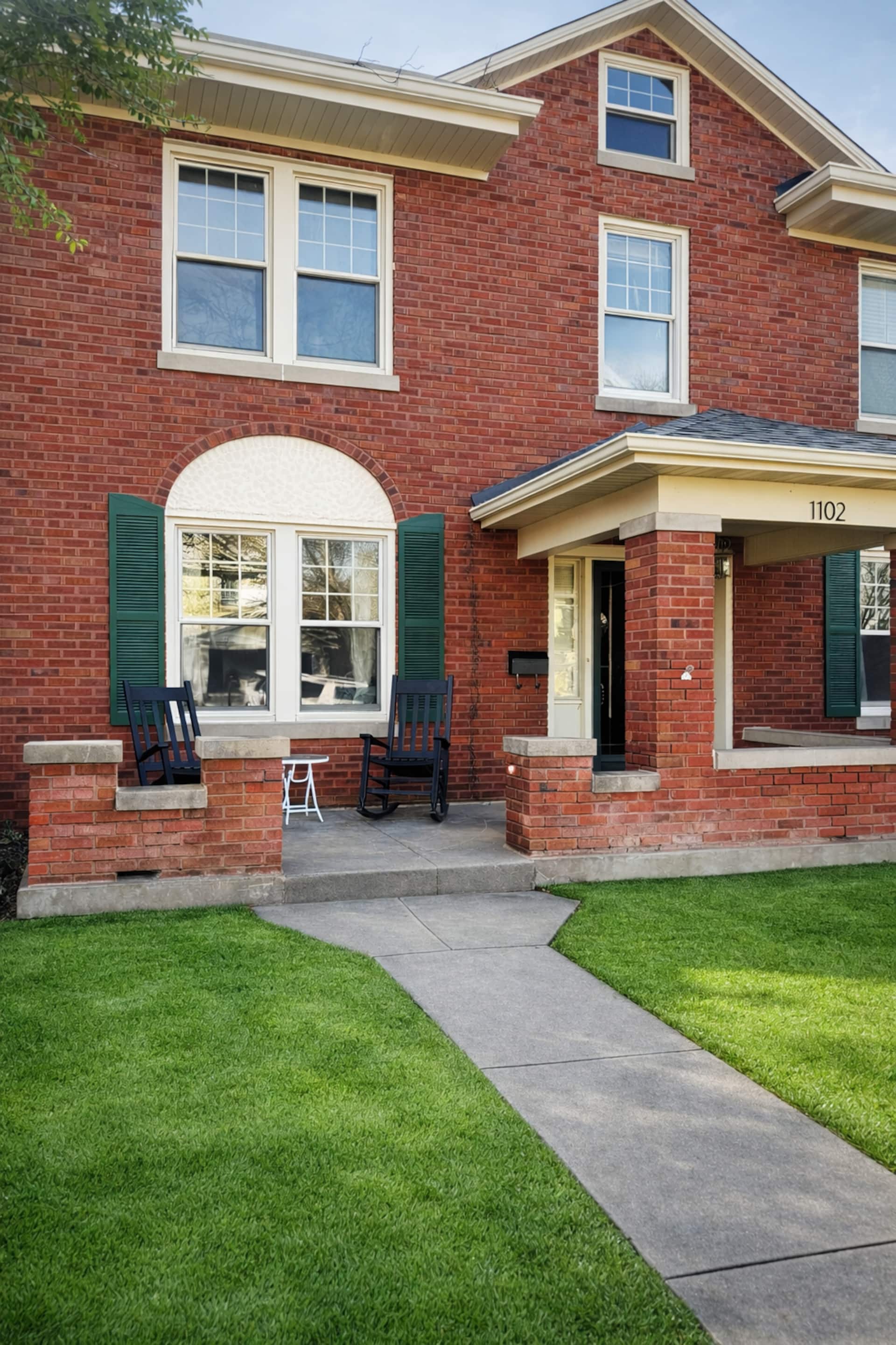 Large historical home, pet friendly.