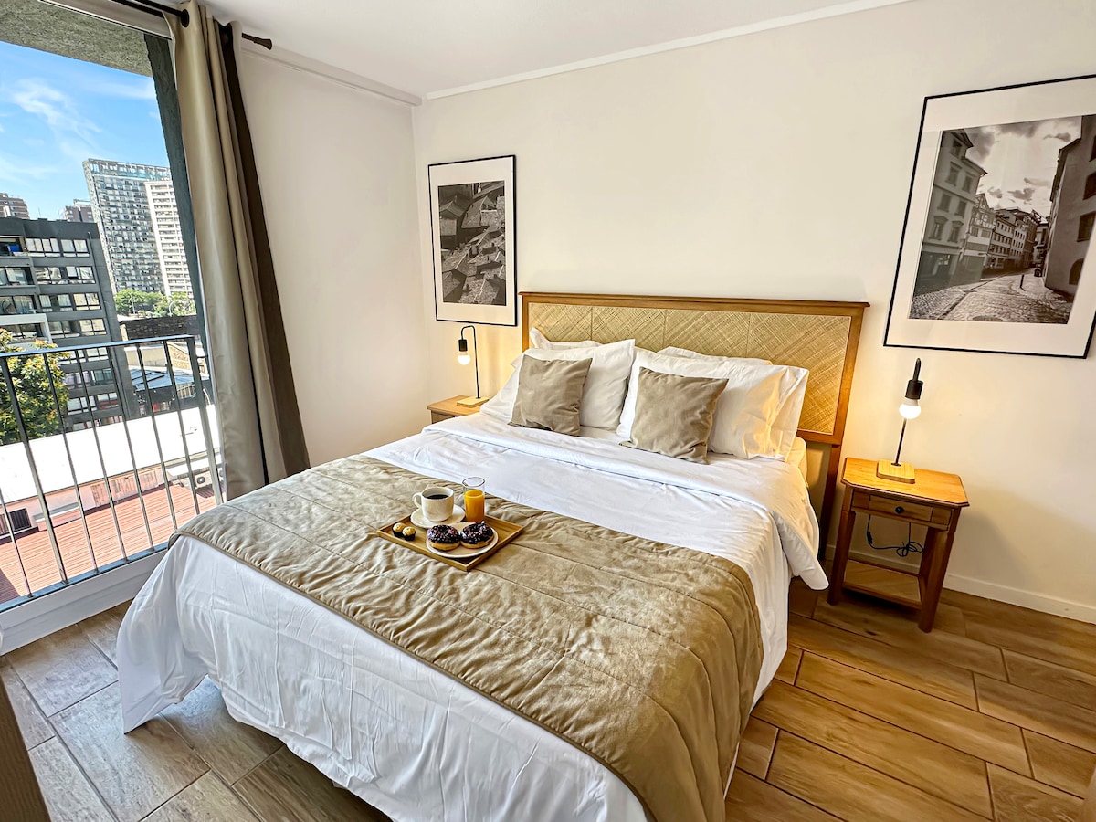 Raňajky v posteli a pohľad na jasnú oblohu je všetko, čo potrebujete na dobrý začiatok dňa.