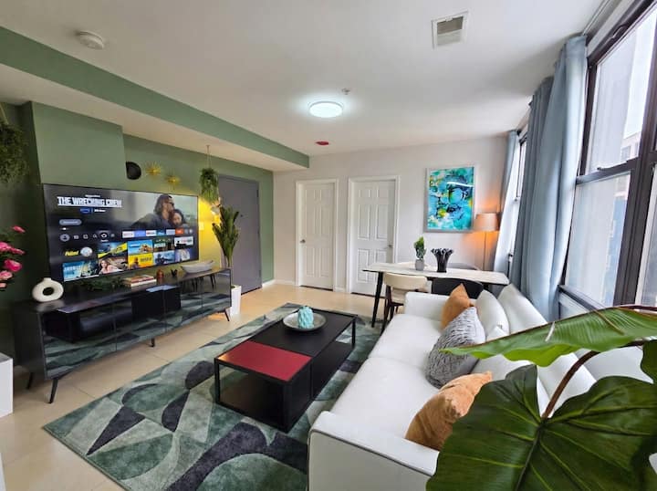 Haze | Convention Center | 2 Ensuite | King Bed - アメリカ フィラデルフィア, PA