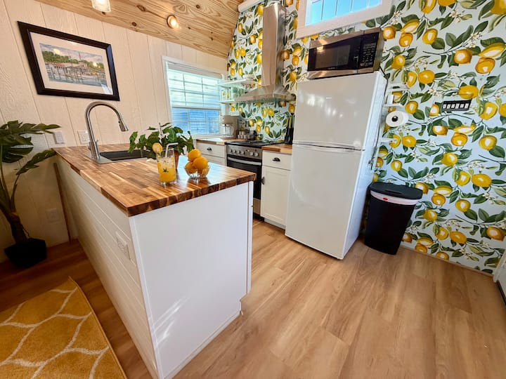 Lemon Drop A Tiny Home 
Near Springs & Gulf - Homosassa, FL