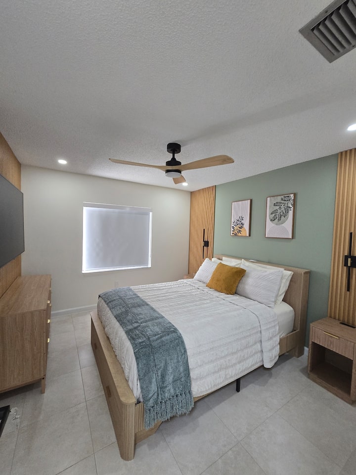 Modern Quiet Room W/shared Bath Near Airport Miami - Miami