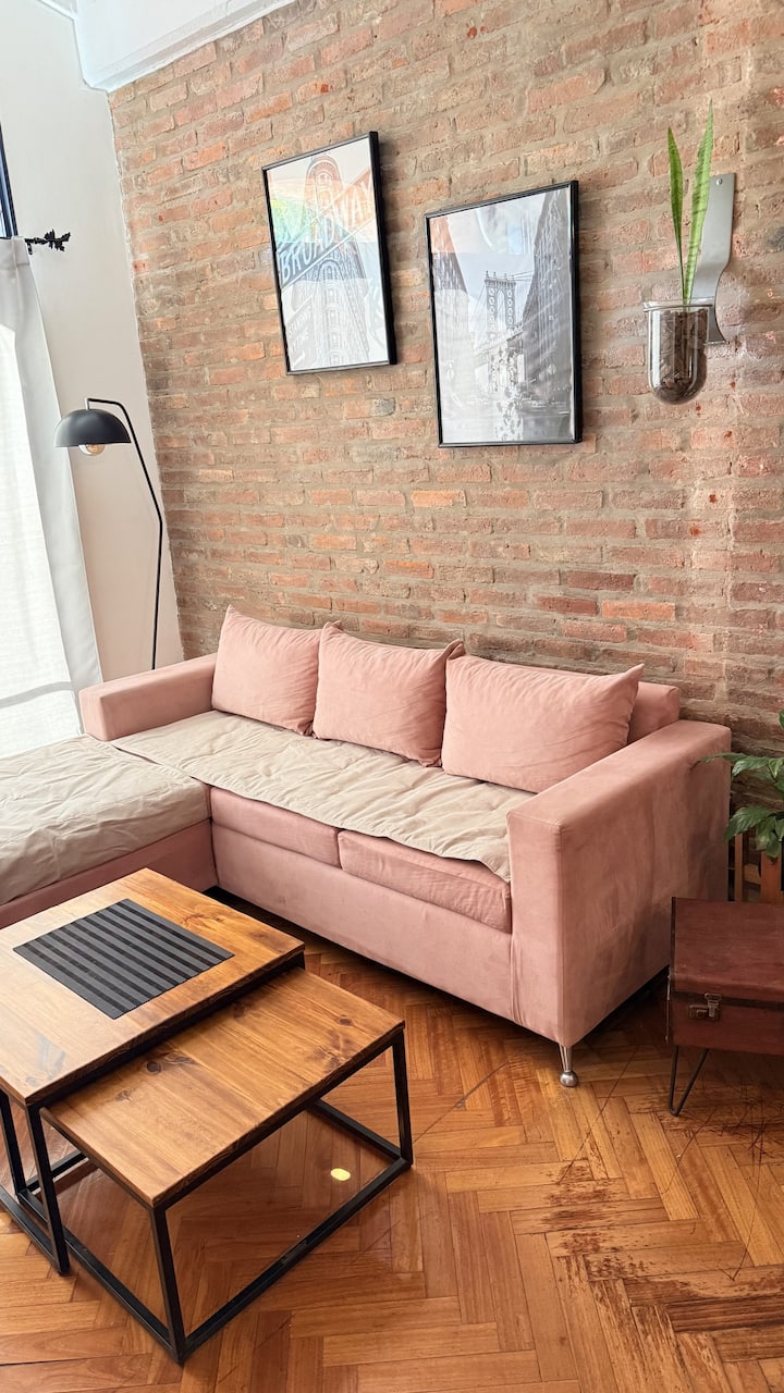 Apartamento de 1 quarto em Puerto Madero com varanda e 47 m²