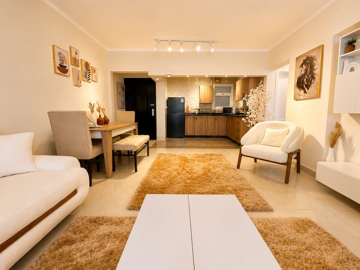 Neo Perfect 2 BDR In Rehab City: Living room