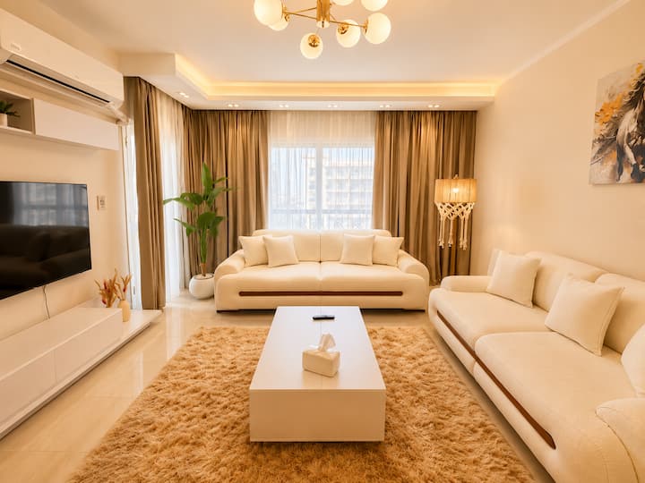 Neo Perfect 2 BDR In Rehab City: Living room