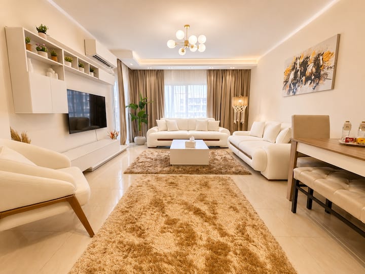 Neo Perfect 2 BDR In Rehab City: Living room