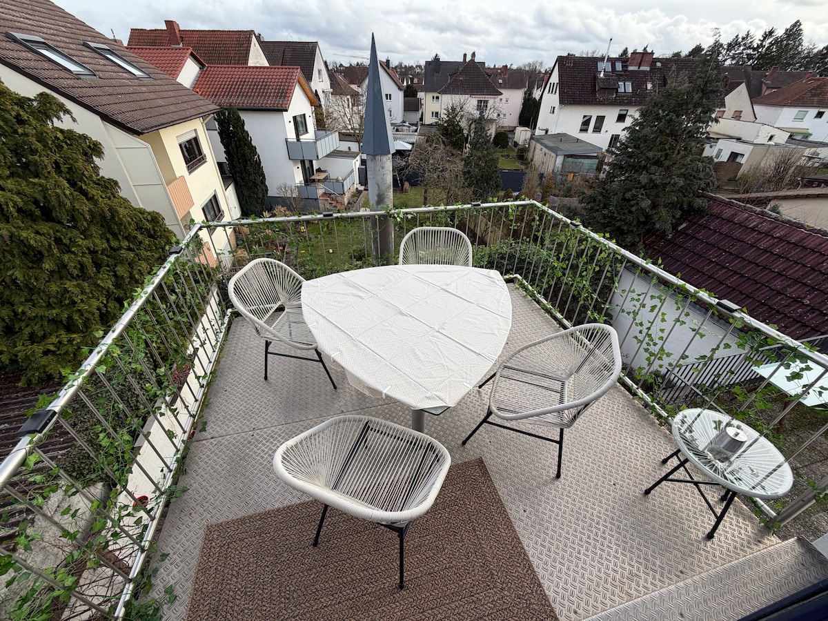 Apartment for 6 people - near FRA airport