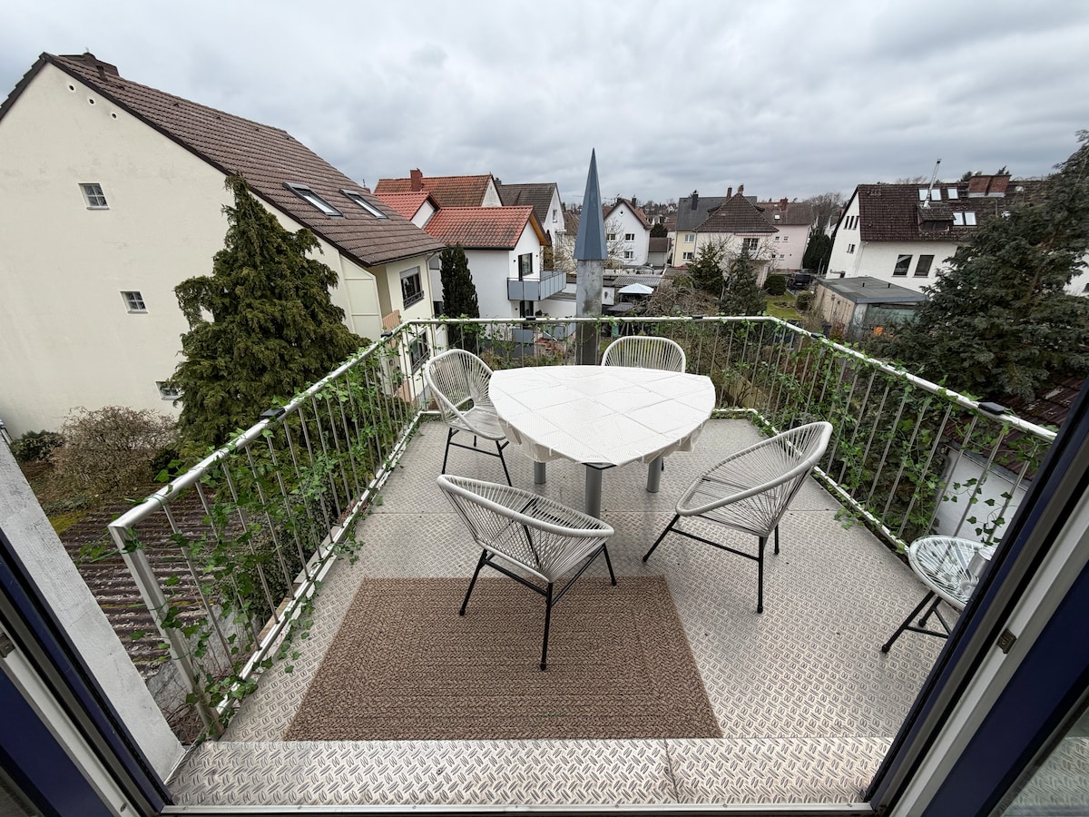Apartment for 6 people - near FRA airport