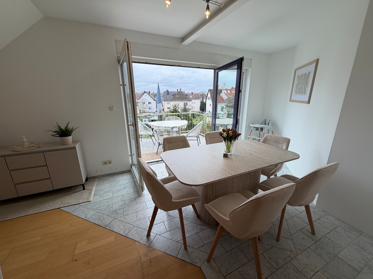 Apartment for 6 people - near FRA airport