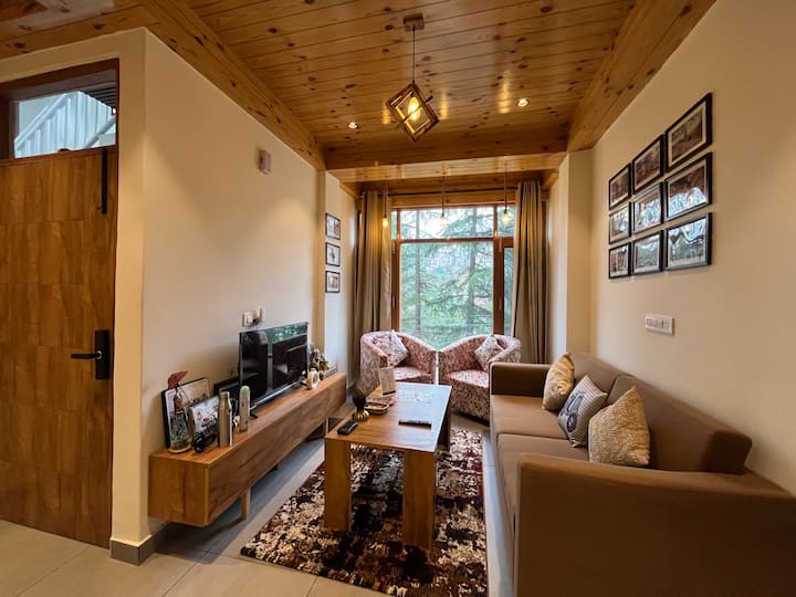 Cedarheights : Luxury 1bhkforestview-20min To Mall - 심라