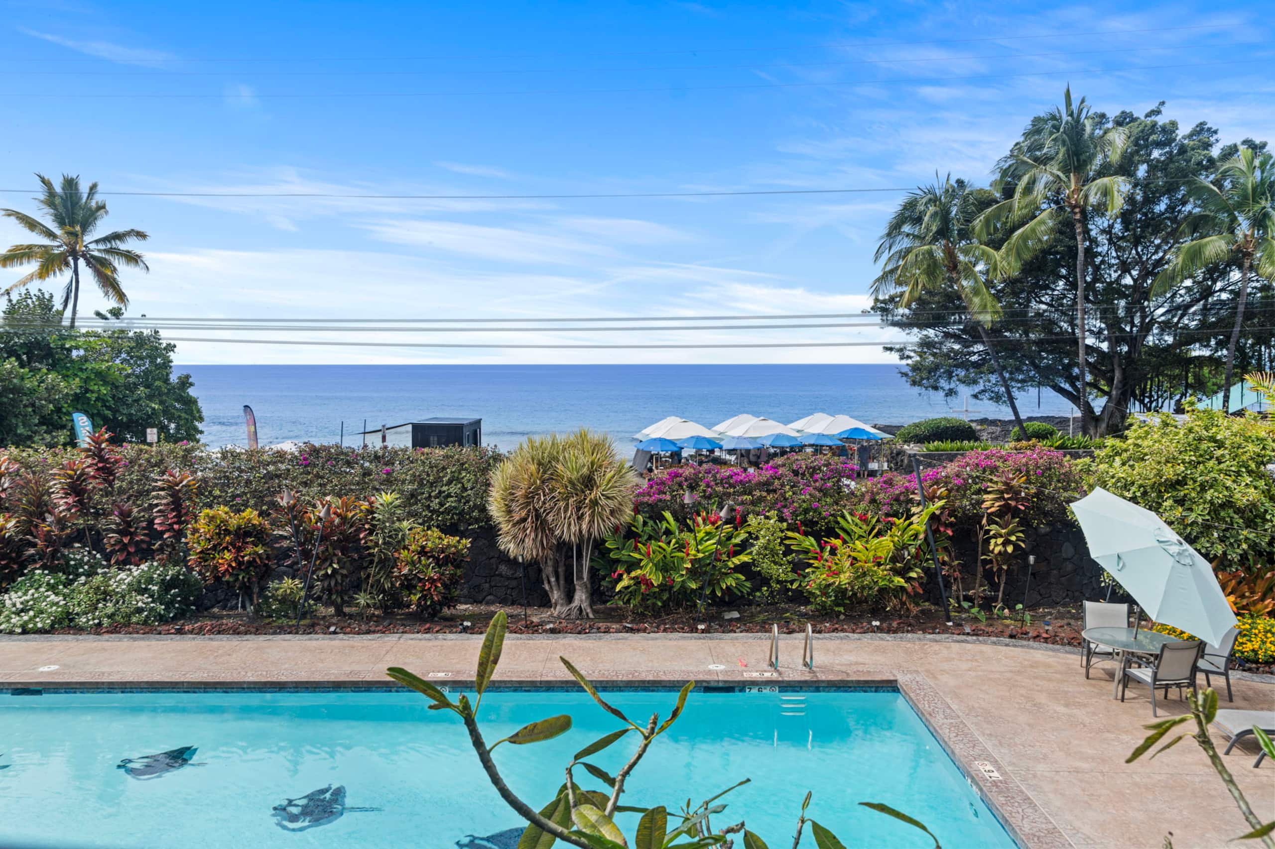 Fabulous Oceanview 2/2 Condo w/Central A/C In Kona - Image 38