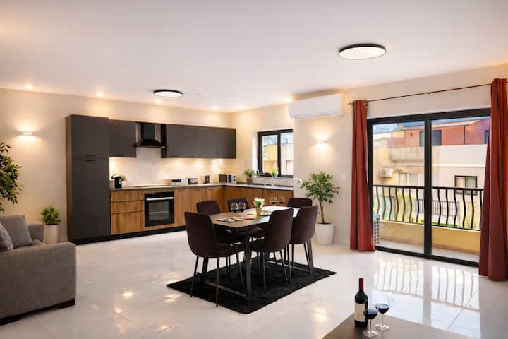 Stylish 3br Apt-10 Min Walk From Bugibba Square F9 - Malta