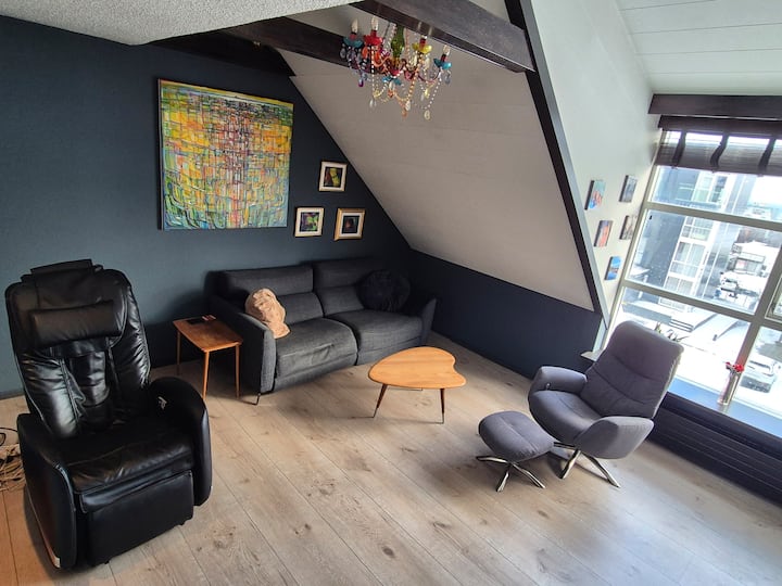 Artsy 3br Penthouse In Downtown Reykjavik - Reykjavík