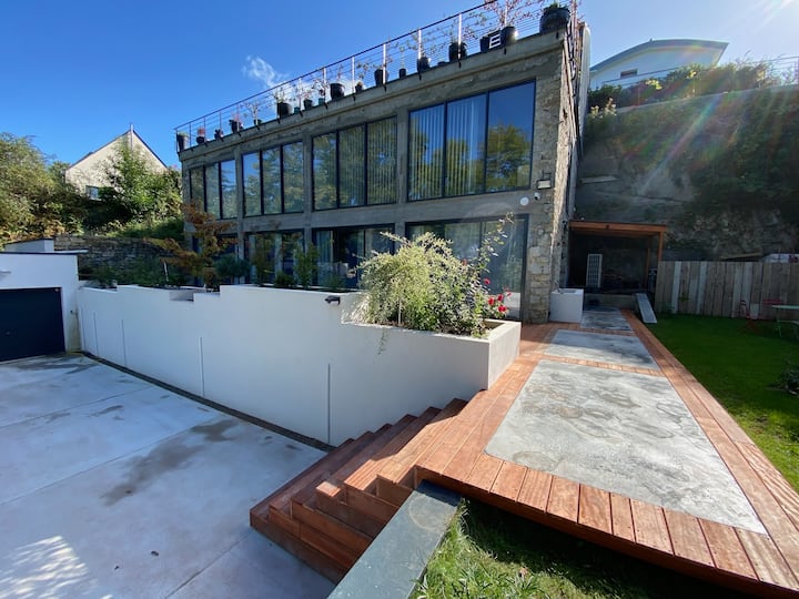 Loft Industriel Avec Piscine - Quimper