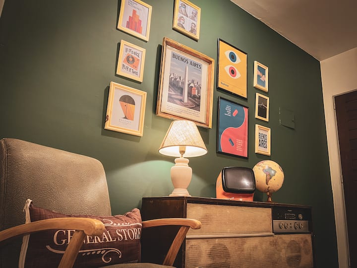 Квартира-студия в San Nicolás с видом на город