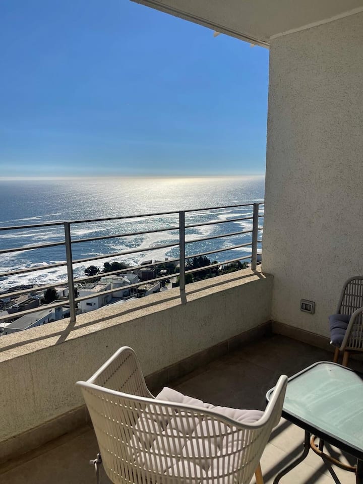 Vista Completa Reñaca Ideal Para Dos - Viña del Mar