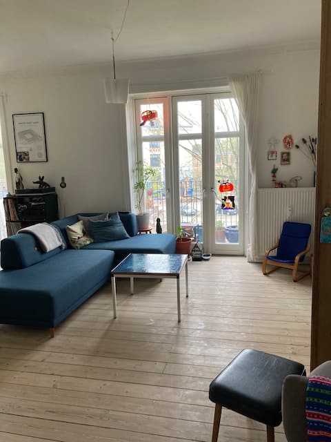 Top performing Airbnb: Cozy 4 room apartment ❤️in Nørrebro in Nørrebro