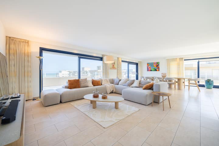 Penthouse 8 Personnes - 200m2 De Terrasse - De Panne