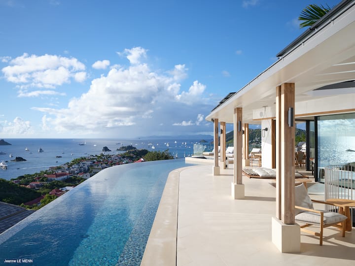 Villa Sel - 180° Views Over Gustavia Harbor - Saint-Barthélemy
