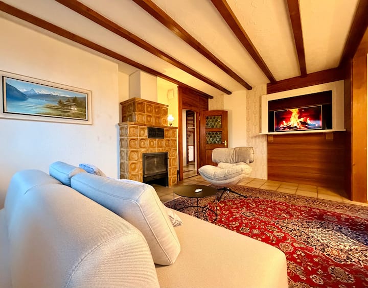 Traumhafte Seesicht – Chalet Apartment Faulensee - Spiez