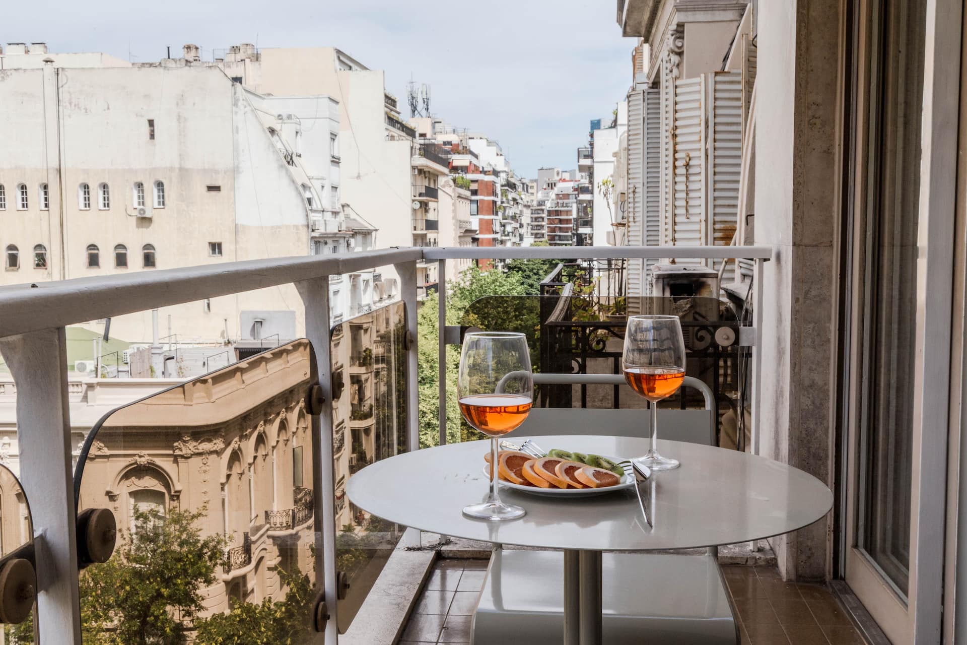 Квартира с 1 спальней и балконом в Recoleta