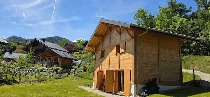 Chalet Mont-blanc, Jardin, Terrasse, Calme Et Cosy - Saint-Gervais-les-Bains