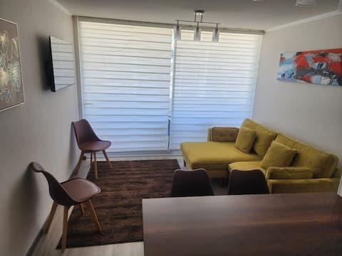 Successful Airbnb property: Apartment near a mall, supermarket, and Avenida del Mar in La Serena