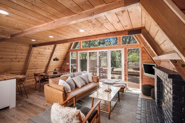 Comfortable seating and Smart TV for movie nights and downtime.